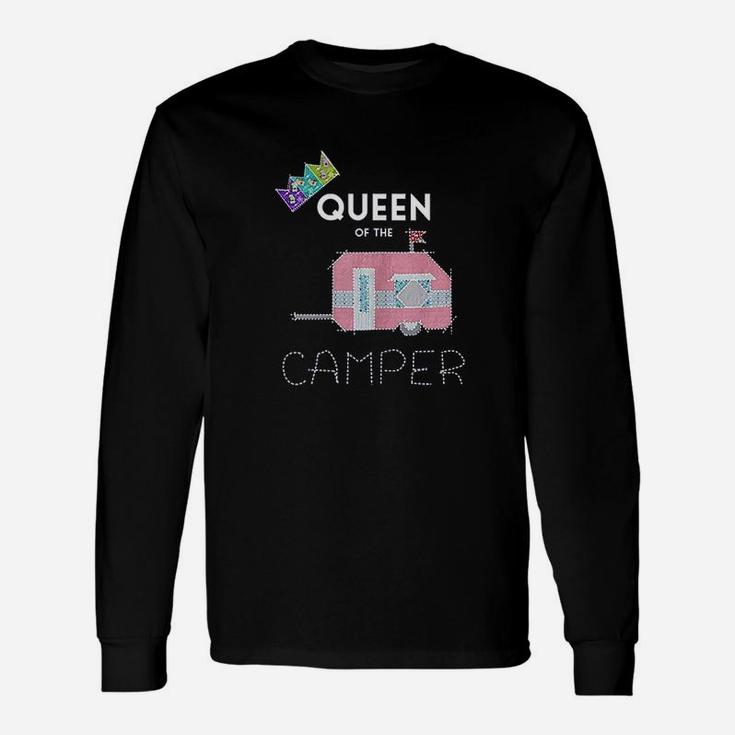 Queen Of The Camper Unisex Long Sleeve