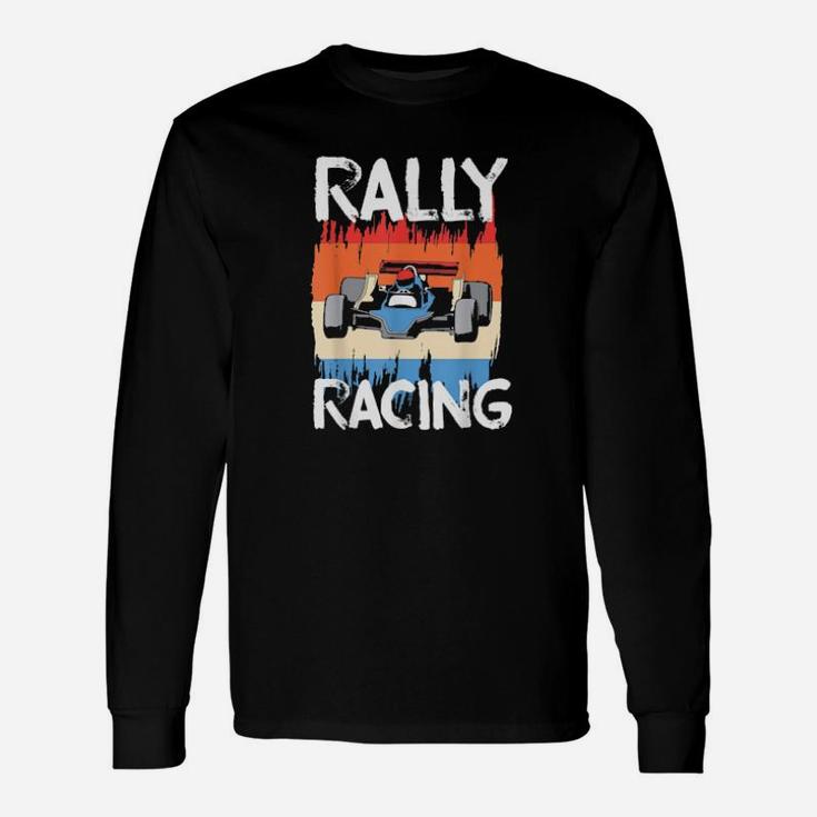 Rally Racing Race Car Automobile Long Sleeve T-Shirt