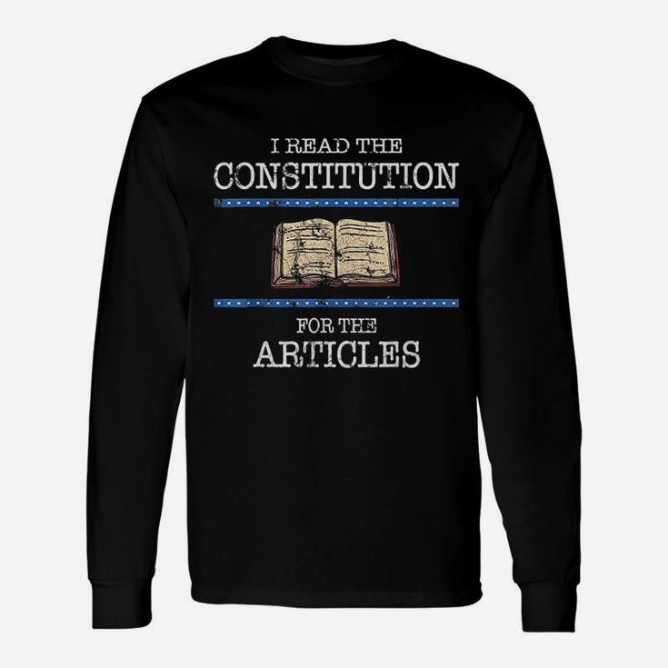 Read The Constitution Unisex Long Sleeve