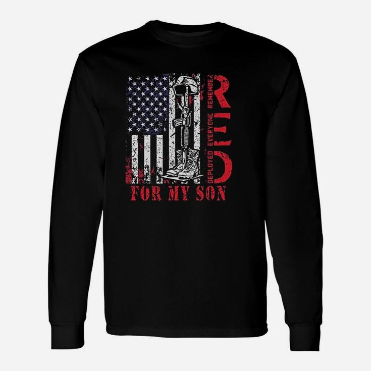 Red Friday For My Deployed Son My Hero Unisex Long Sleeve