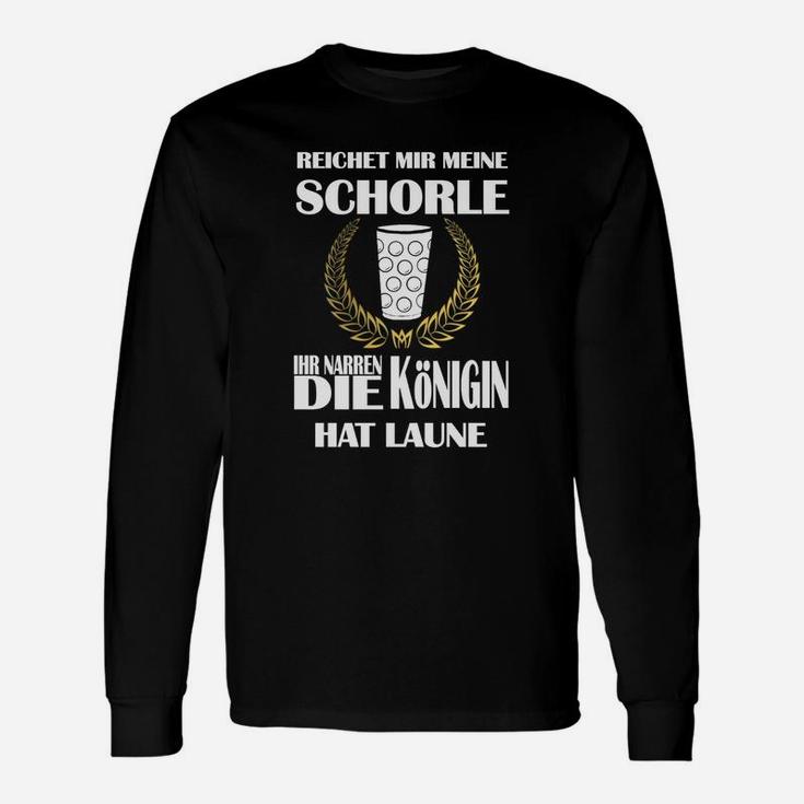 Reicht mir meine Schorle Langarmshirts, Lustiger Spruch für Weinfeste