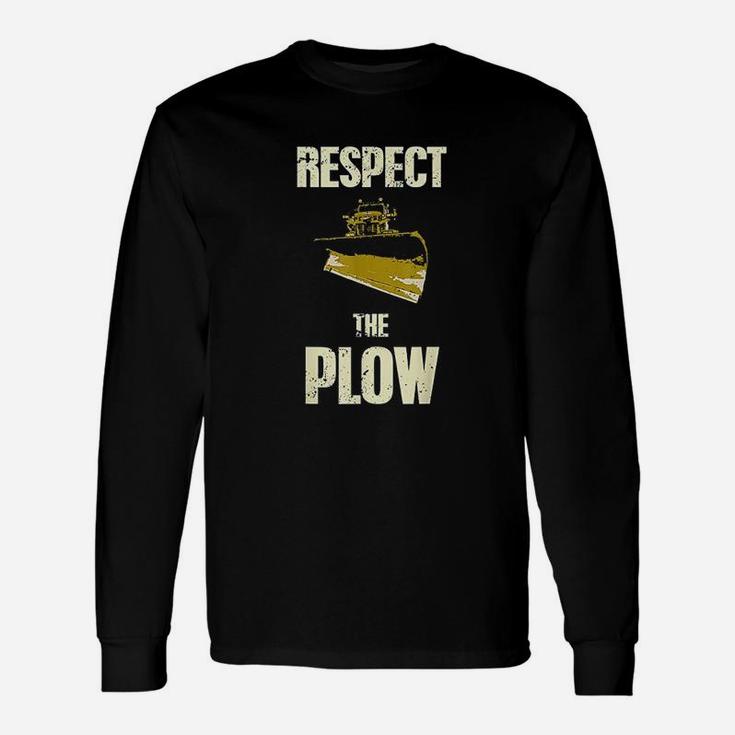 Respect The Plow Unisex Long Sleeve