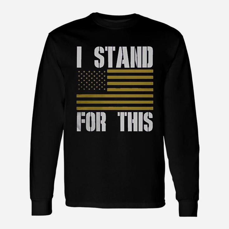 Rival Gear Baltimore Football  I Stand For This Unisex Long Sleeve