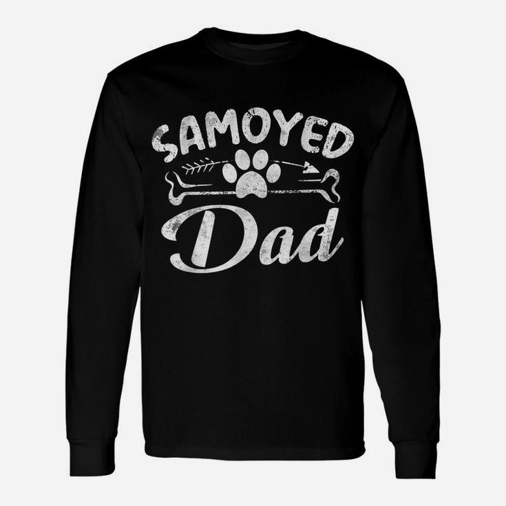 Samoyed Dad Funny Dog Pet Lover Owner Daddy Cool Father Gift Unisex Long Sleeve