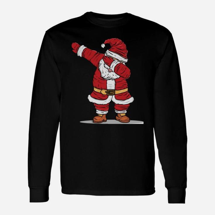 Santa Claus Dab Dabbing Christmas Xmas Gift Sweatshirt Unisex Long Sleeve