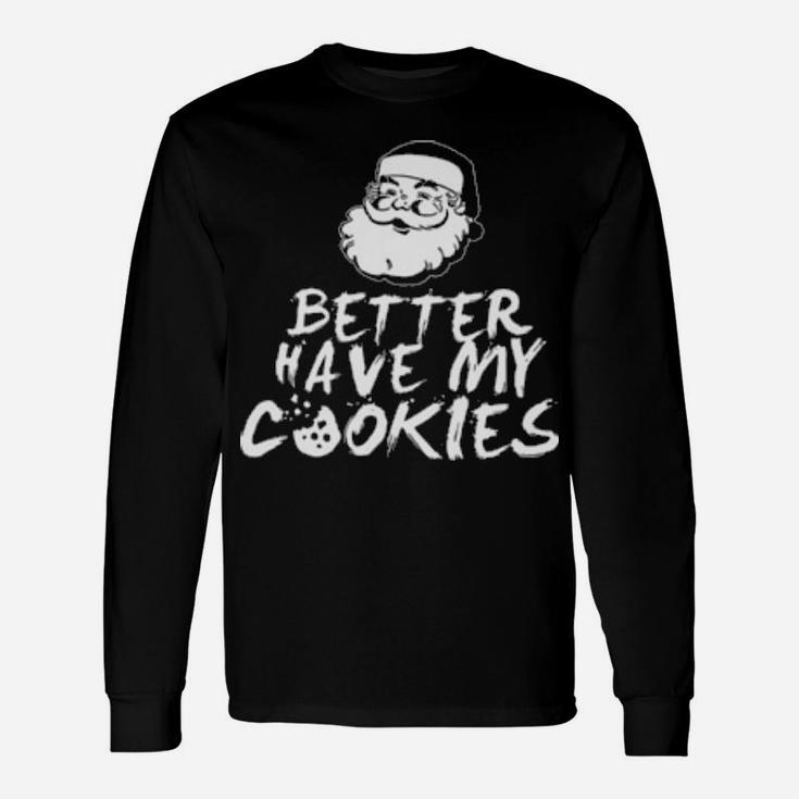 Santa's Cookies Long Sleeve T-Shirt