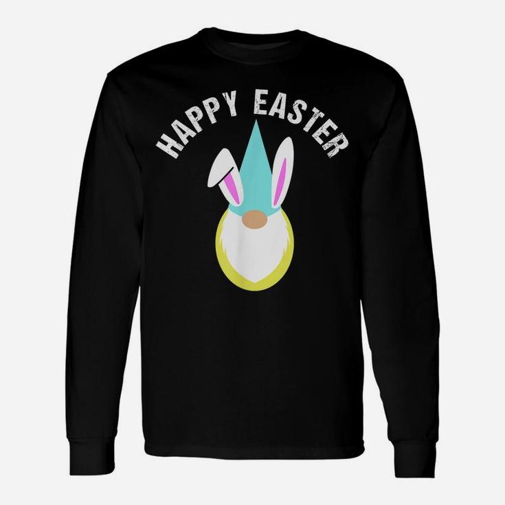 Scandinavian Easter Tomte Gnome Bunny Ears Tshirt Unisex Long Sleeve