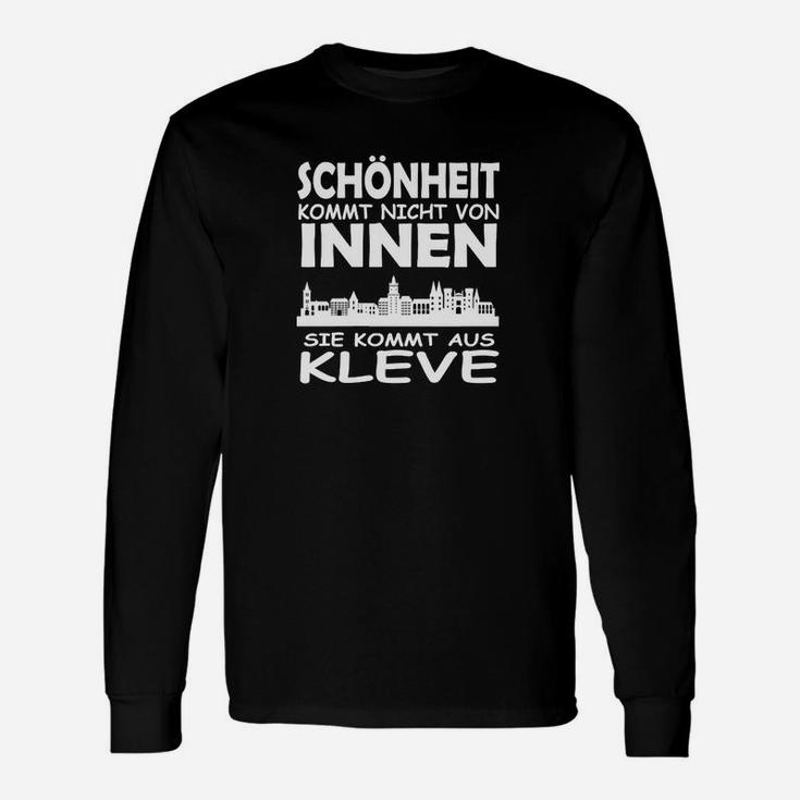 Schönheit Kommt Aus Kleve Langarmshirts