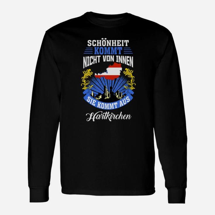 Schwarzes Langarmshirts Schönheit aus Haithabu - Spruch Tee für Geschichtsliebhaber