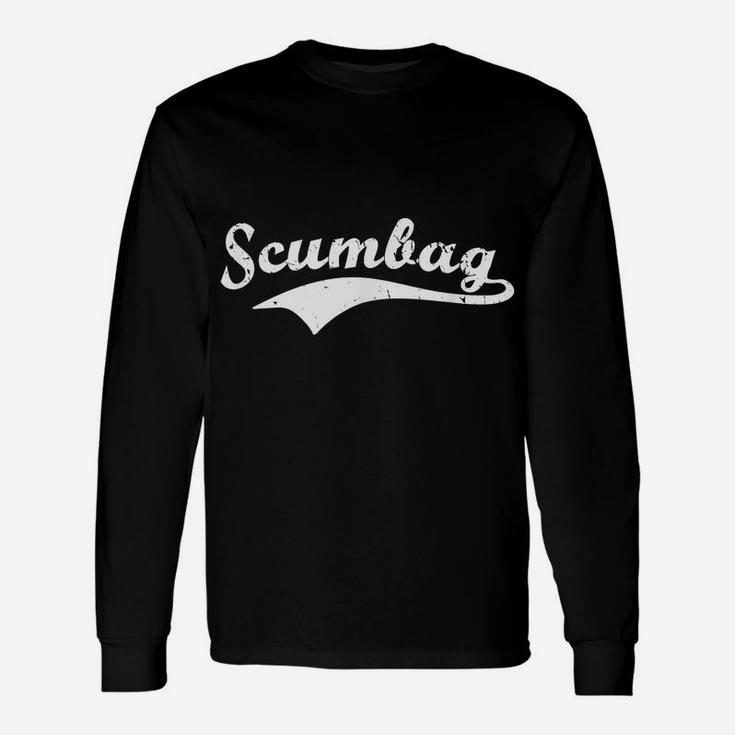 Scumbag Shirt Retro Vintage Scum Bag Swoosh Tee Unisex Long Sleeve