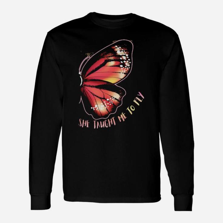 She Taught Me To Fly Long Sleeve T-Shirt