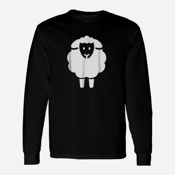 Sheep With Face Unisex Long Sleeve