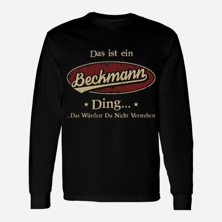 Snap-Beckmann Long Sleeve T-Shirt