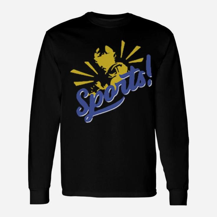 Sports With This Long Sleeve T-Shirt