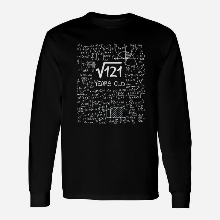 Square Root Of 121 Unisex Long Sleeve