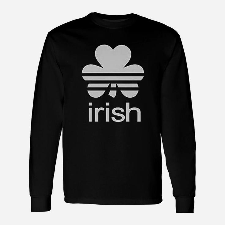 St Patricks Day Irish Shamrock Clover Long Sleeve T-Shirt