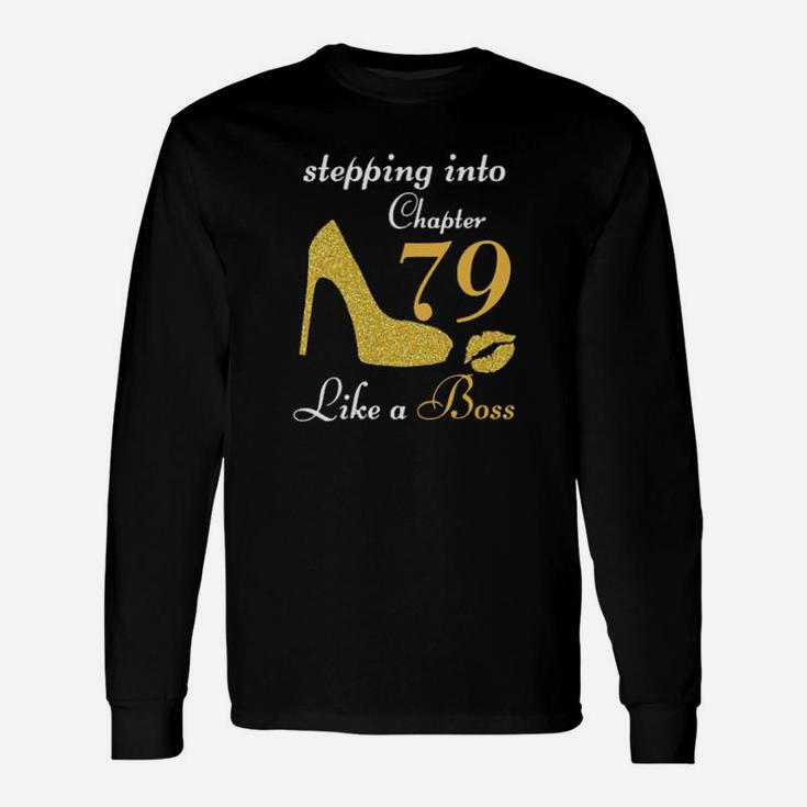 Stepping Into 79 Long Sleeve T-Shirt