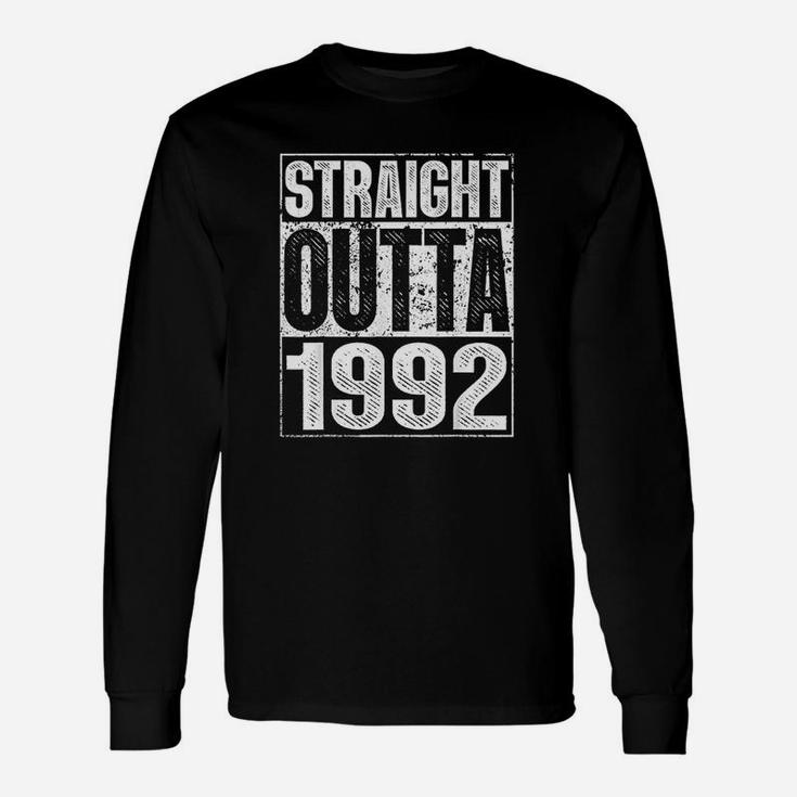 Straight Outta 1992 29Th Bithday Gift 29 Years Old Birthday Unisex Long Sleeve