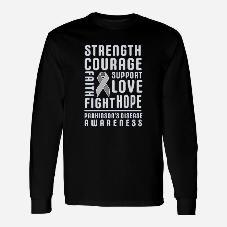 Strength Courage And Support Unisex Long Sleeve