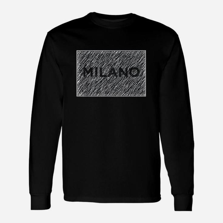 Stylish Fashion Milano Italy Unisex Long Sleeve