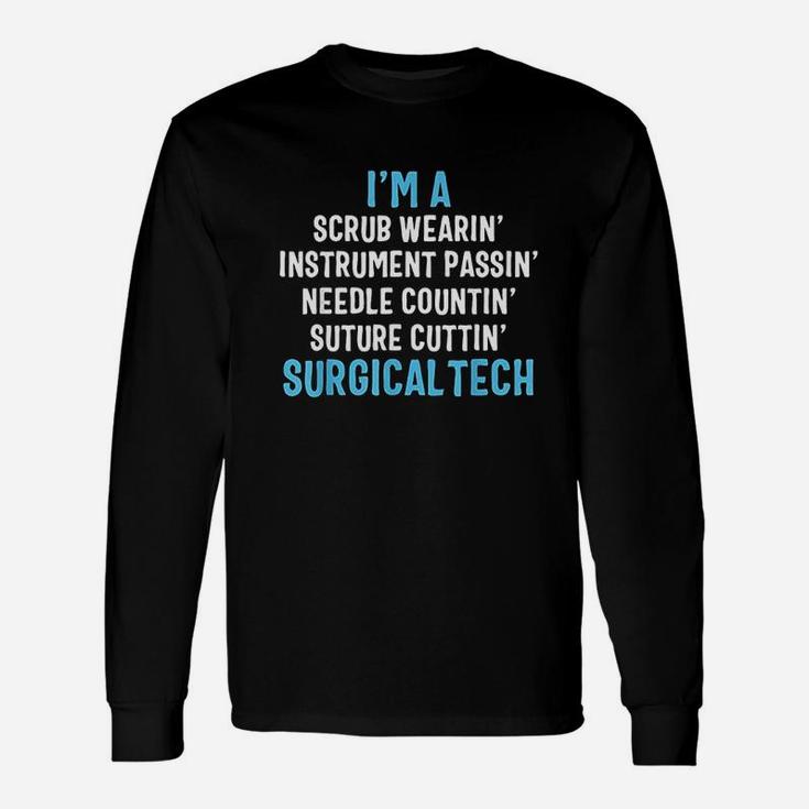 Surgical Tech Technologist Cute Unisex Long Sleeve