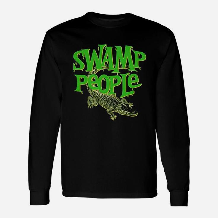 Swamp People Alligator Long Sleeve T-Shirt