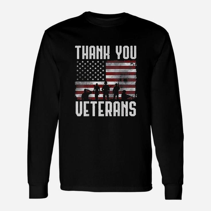 Thank You Veterans Unisex Long Sleeve