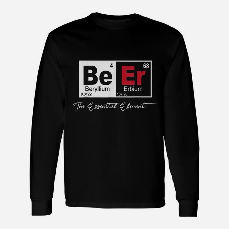 The Essential Element Periodic Table Unisex Long Sleeve