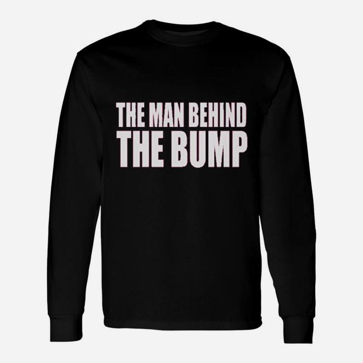 The Man Behind The Dad Unisex Long Sleeve