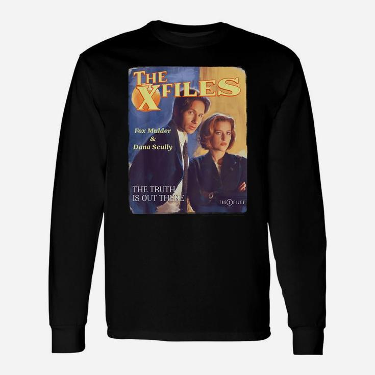 The X-Files The Truth Is Out There Retro Poster Unisex Long Sleeve