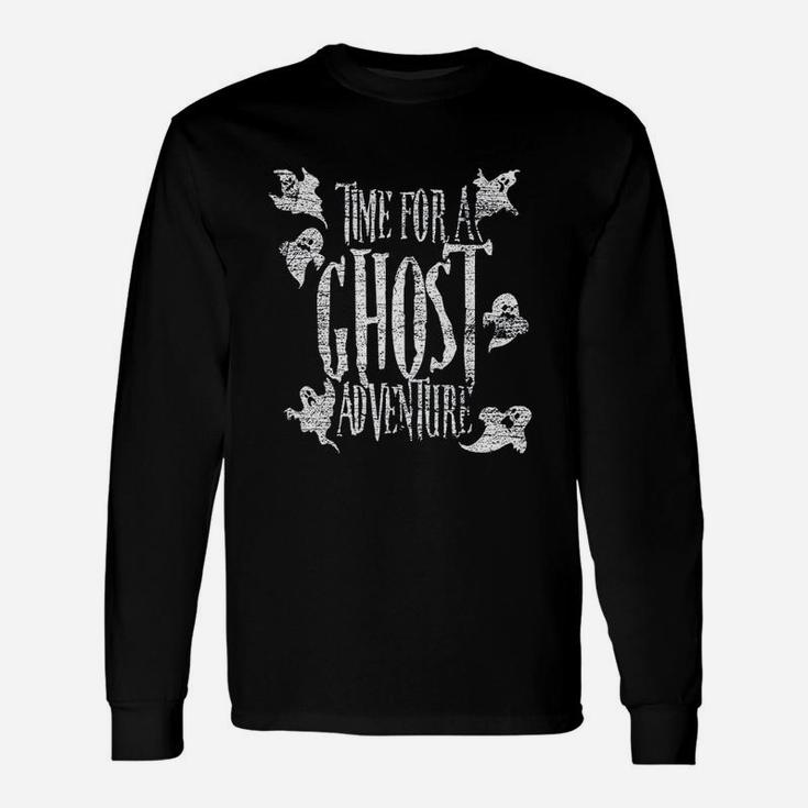 Time For A Ghost Adventure Ghost Unisex Long Sleeve
