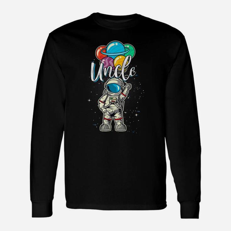 Uncle Birthday Funny Astronaut In Space Gifts Lover Unisex Long Sleeve