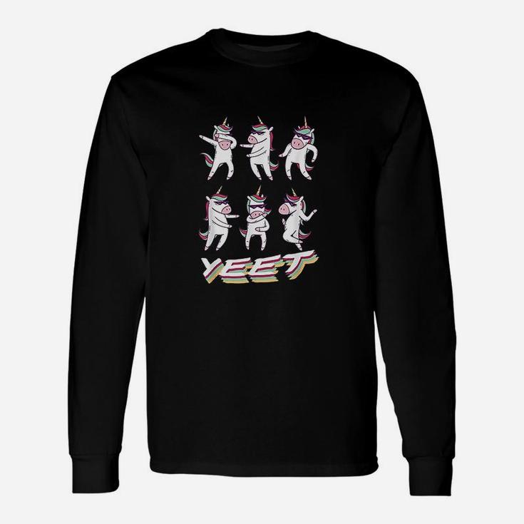 Unicorn Dancing Celebration Yeet Meme T-Shirt