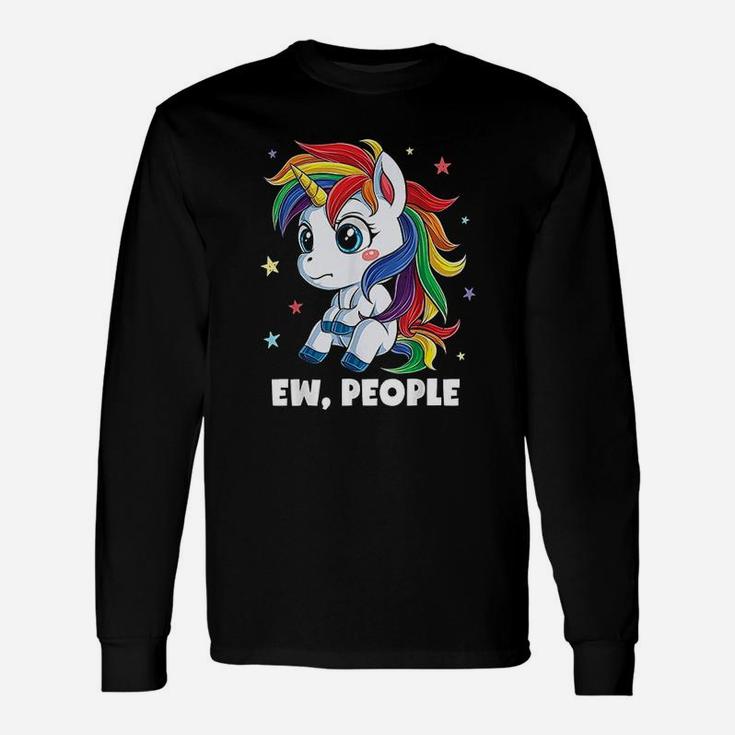 Unicorn Ew People Rainbow Unicorns Long Sleeve T-Shirt