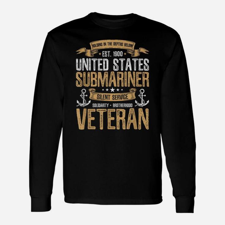 United States Of America Submariner Veteran Unisex Long Sleeve