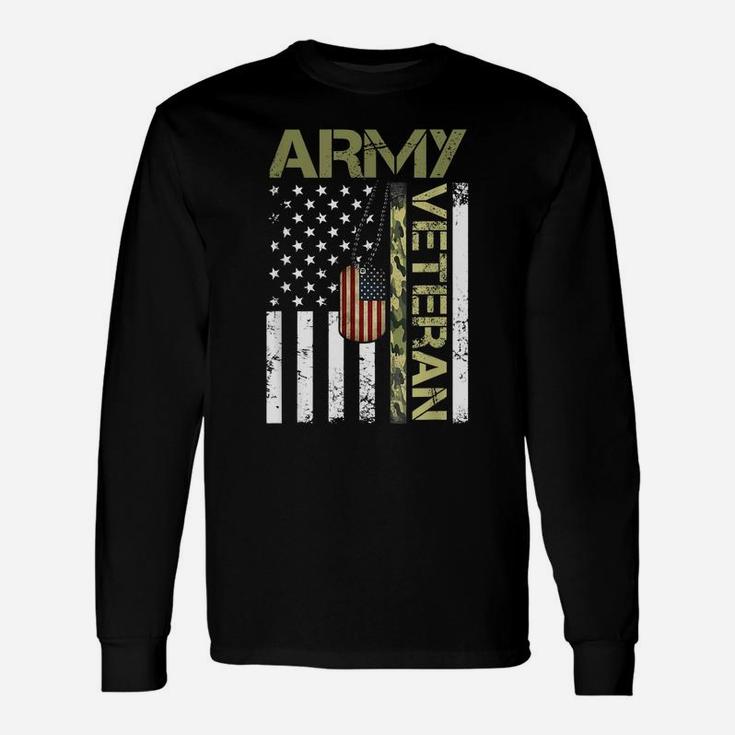 US Army Proud Army Veteran Shirt United States Army Unisex Long Sleeve