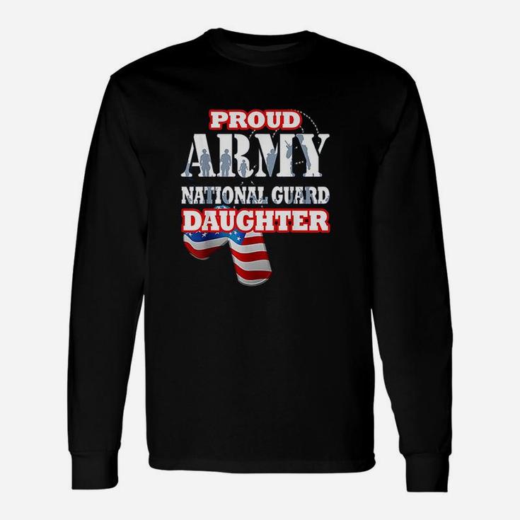 Usa Proud Army National Guard Daughter Unisex Long Sleeve