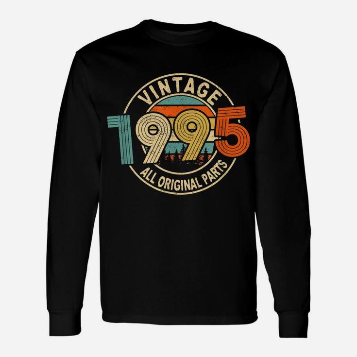 Vintage 1995 - 25 Years Old Gift - 25Th Birthday Unisex Long Sleeve