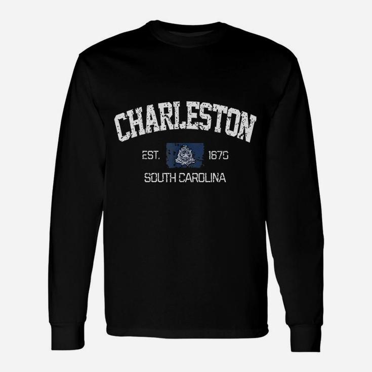 Vintage Charleston South Carolina Est 1670 Unisex Long Sleeve
