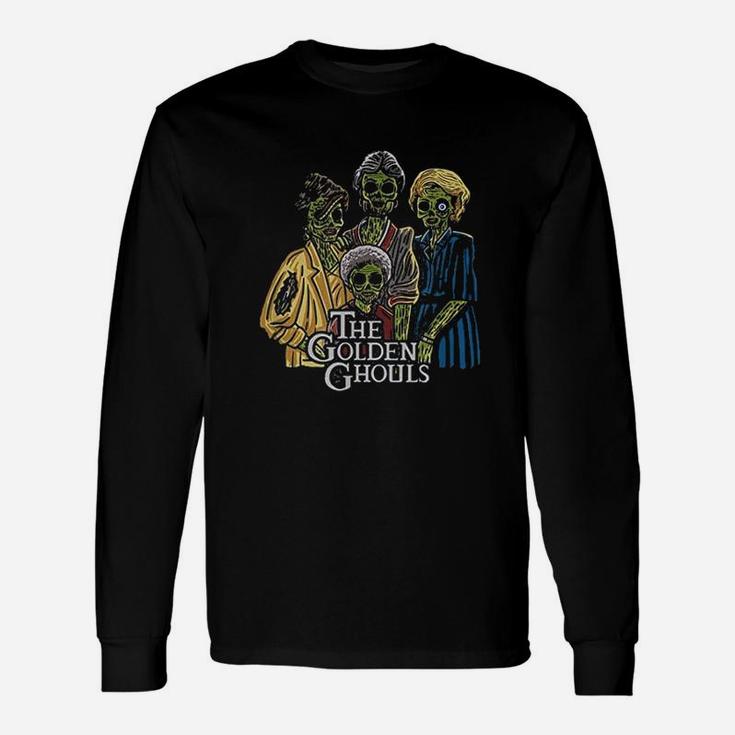 Vintage The Golden Ghouls Gift Unisex Long Sleeve
