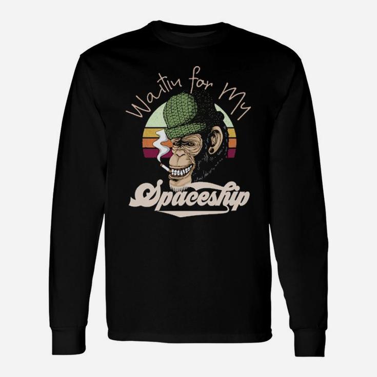 Waiting For My Spaceship Long Sleeve T-Shirt
