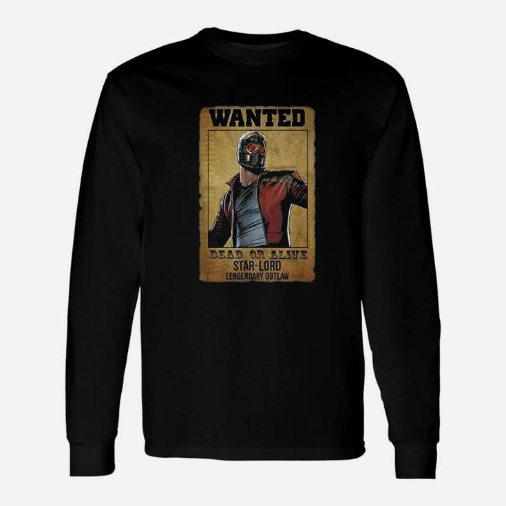 Wanted Poster Unisex Long Sleeve