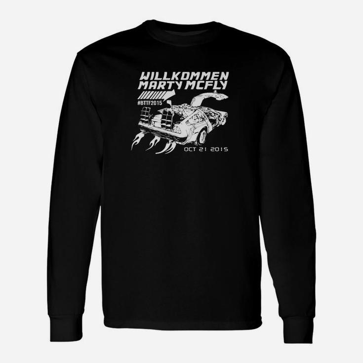 Willkommen Marty 21 Oktober 2015 Langarmshirts