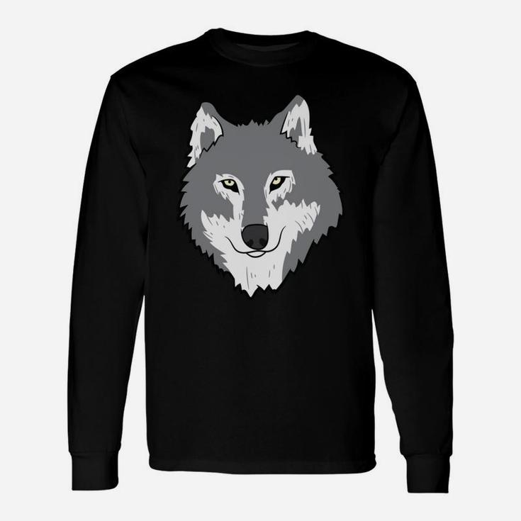 Wolves Gifts This Is My Human Costume I'm Really A Wolf Unisex Long Sleeve