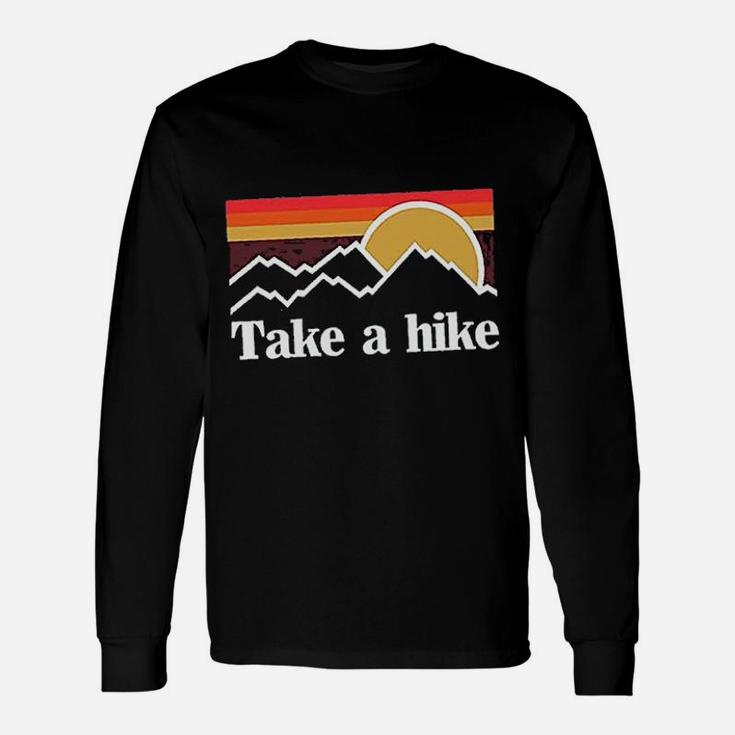 Women Funny Vacation Graphic Take A Hike Unisex Long Sleeve
