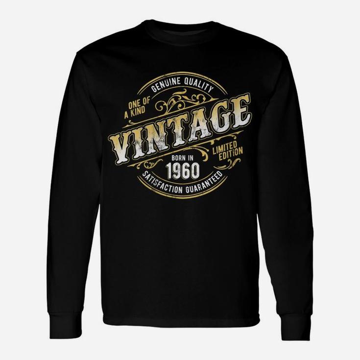 Womens Vintage Living Legend Made In 1960 Classic 61St Birthday Unisex Long Sleeve