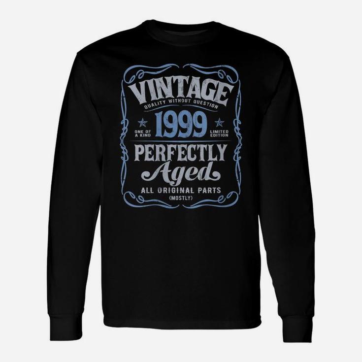 Womens Vintage Made In 1999 Classic 21St Birthday Gift A7 Unisex Long Sleeve