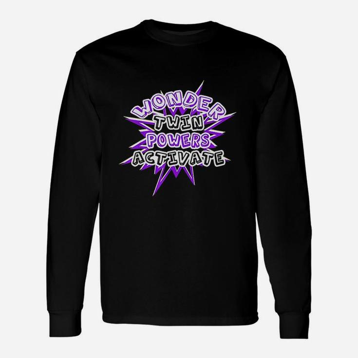 Wonder Twin Powers Activate Identical And Fraternal Unisex Long Sleeve