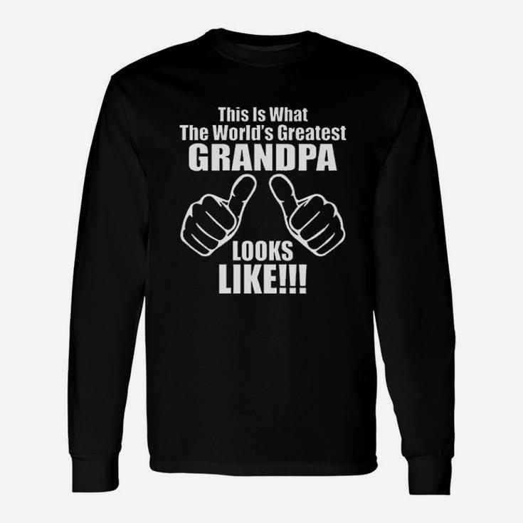 Worlds Greatest Grandpa Unisex Long Sleeve