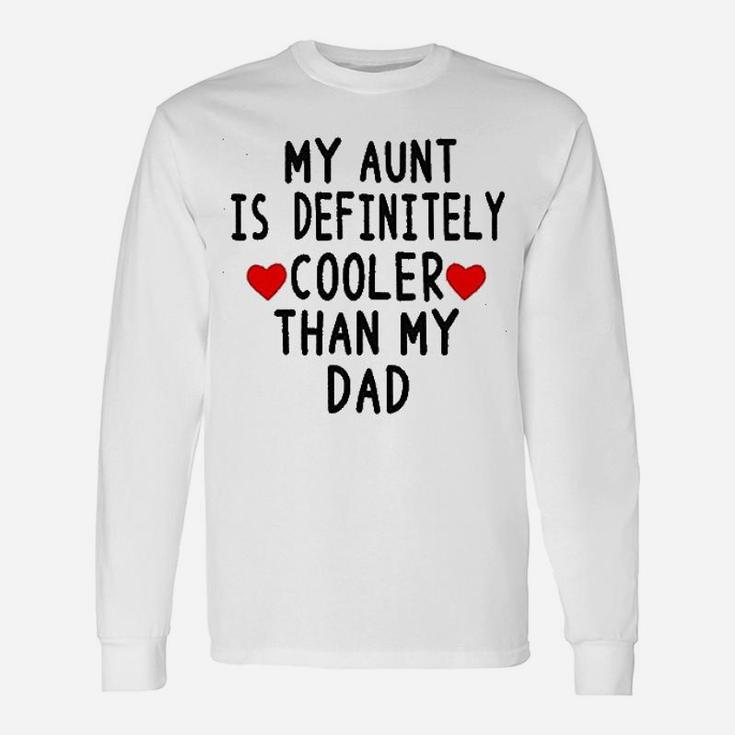 Acwssit Aunt Cool Than Dad Baby Boy Clothes Unisex Long Sleeve